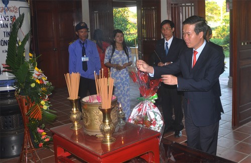 The late PM Pham Van Dong commemorated - ảnh 1